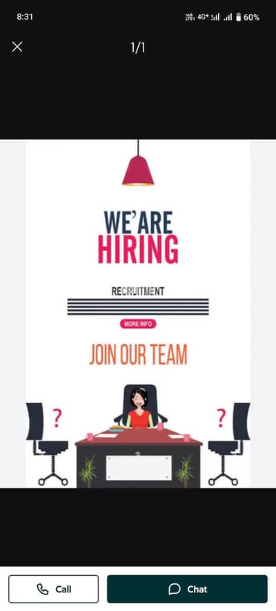 female finance assistant