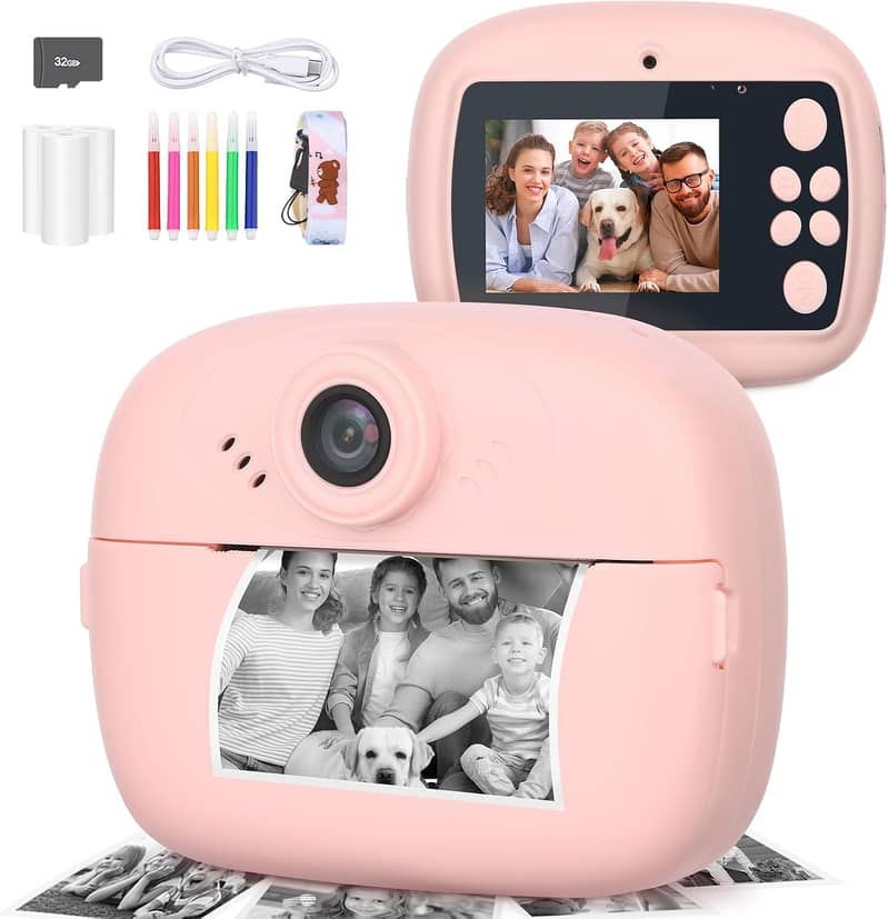 Children's Creative Instant print Camera Multifunctional Camera 14