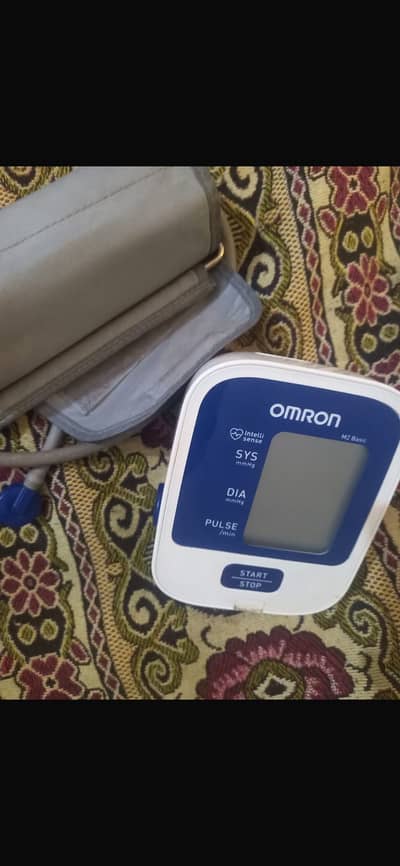 Omron blood pressure machine