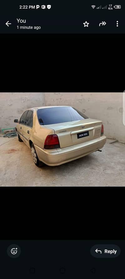 1999 model Honda city average bhot achi ha