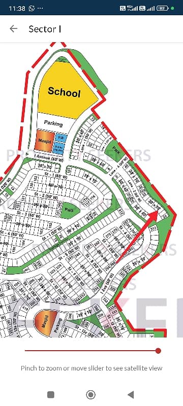 8 Marla Boulevard Category Pair Plots for Sale Bilal Block (I Block), Phase 8 Bahria Town Rawalpindi