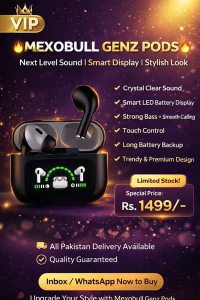 Earbuds display - Limited stock