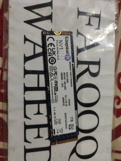 Kingston 1tb NV1 M. 2 gen3 NVME drive 1000gb