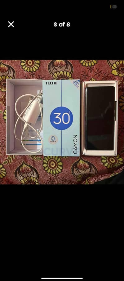 tecno camon 30 s with warranty