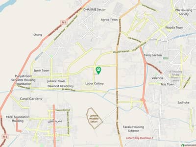 Get An Attractive Residential Plot In Lahore Under Rs. 12500000