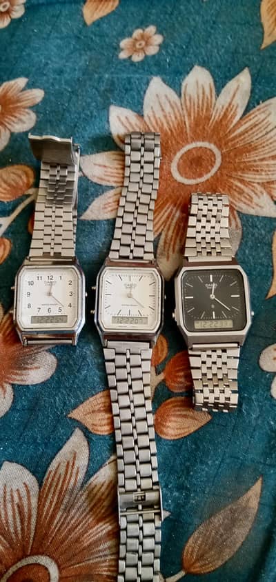 vintage watches casio sieko