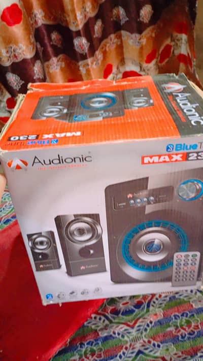 Audionic Max 230 |  2.1 channel speaker | brand | System Slightly Used