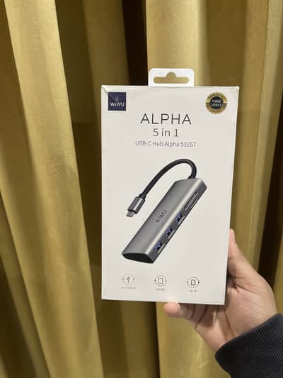 Alpha 532ST Type-C Converter 5 in 1 USB-C Hub