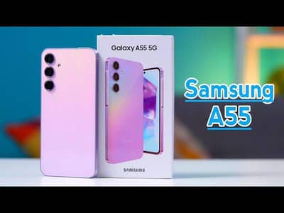 Samsung Galaxy a55 non active just box open
