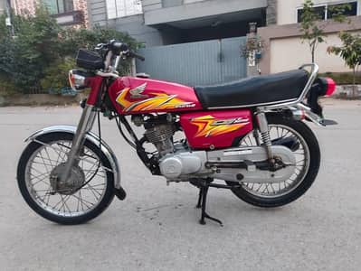 Honda CG125 Model 2021 Register All Punjab Condition Good Biometric