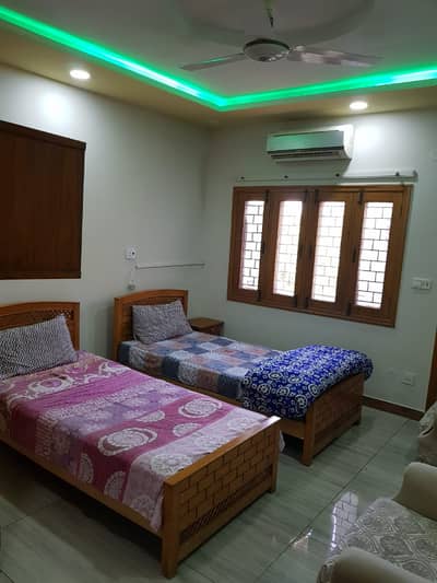 Fully Furnished Ground Portion Available For Rent In G9