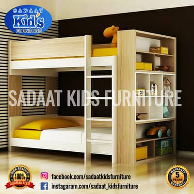 Bunk bed | Kid wooden bunker bed | Baby bed | Double bed | Triple bed