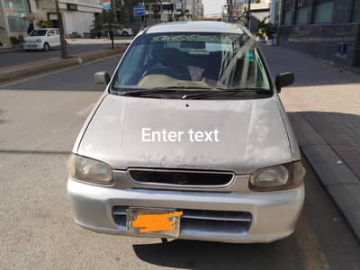Suzuki Alto VXR 2002 silver