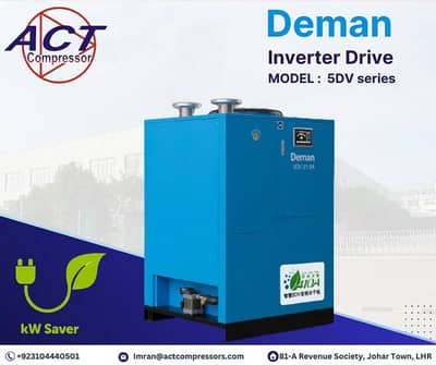 Screw Air Compressor (Deman) Only Industrail Compressors