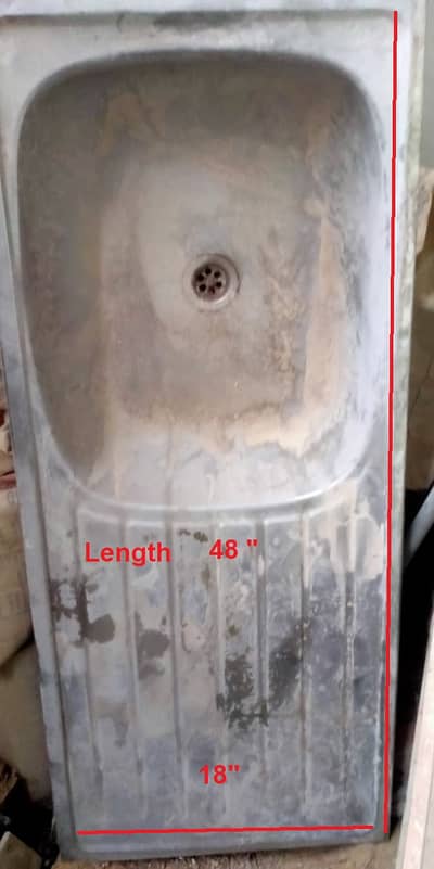 Kitchen Sink & White Marbles Slabs