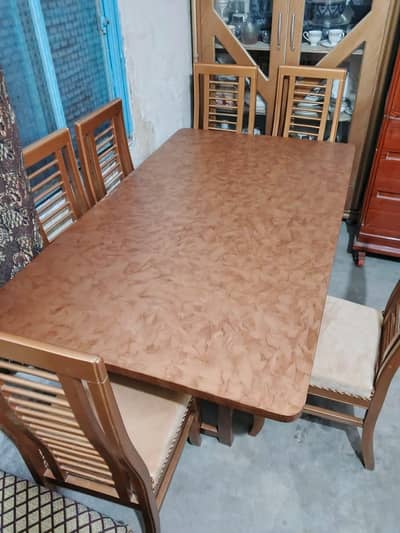 Brand New dining tabel with 6 chair