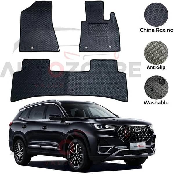 Chery Tiggo 8 Pro China Rexine Floor Mat 5PCS - Model 2022-2025