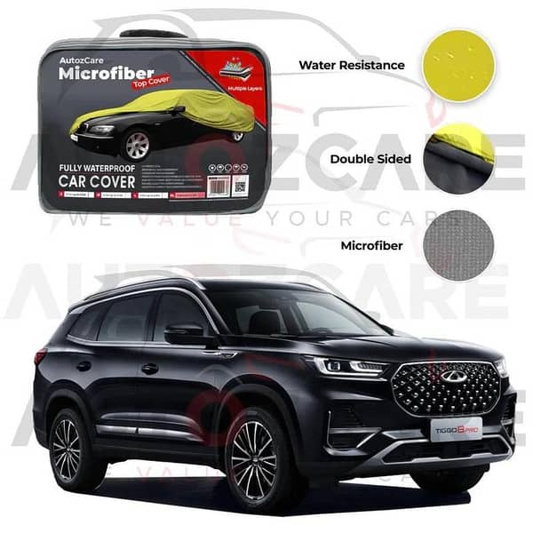 Chery Tiggo 8 Pro Microfiber Car Top Cover - Model 2022-2025