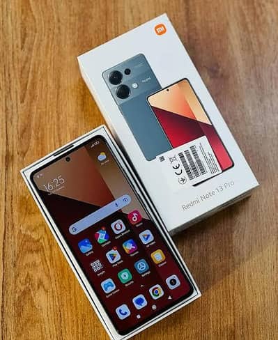 Xiaomi Note 13-Pro Complete Box 10/10 Lush Official PTA