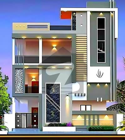 120 Square Yard Ground Plus 1 Park Facing In State Bank Society Sector 17A Scheme 33 Karachi