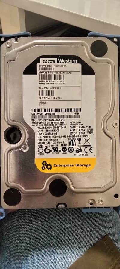 1 TB Harddrive