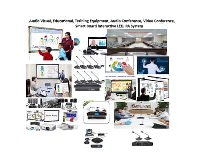 HTDZ Conference Microphones, Audio Video Sound, Wireless Conferencing,