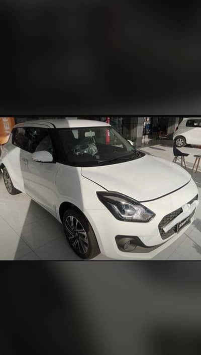 Swift glx white and silver colour available 2026 model