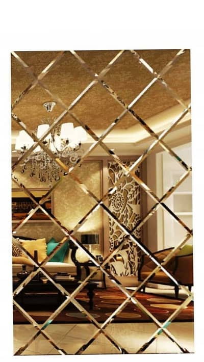 Glass wall design/ Decorative glass wall/ mirror wall