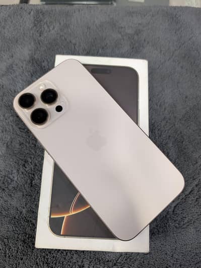 iPhone 16 Pro Max 512GB PTA Approved HK Physical Dual With Box BH 100%