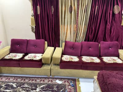 Comfortable sofa set 3 2 & 1