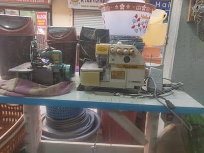 پیکو اینڈ اوور لاک مشین بہترین حالت میں