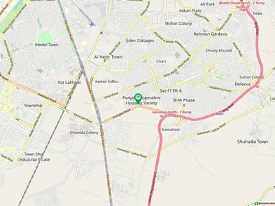 Get In Touch Now To Buy A Corner Building In Punjab Coop Housing - Block D