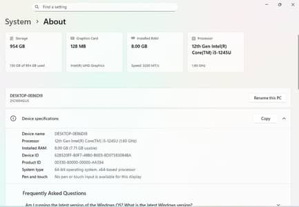 Lenovo ThinkPad L14 Gen 3 core i5 12 gen