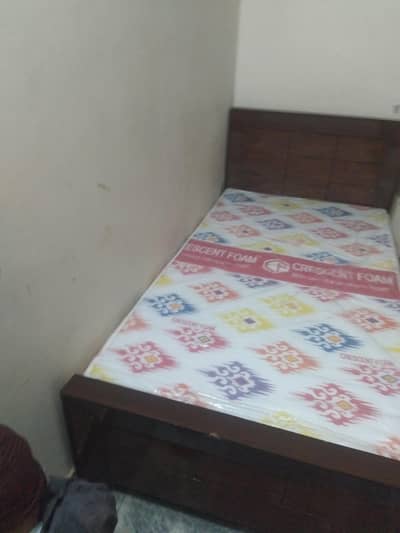 only 3 months used single bed with medicated matress