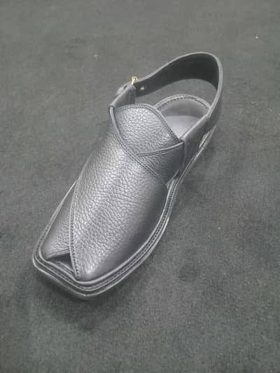 pure leather peshawari chappal.