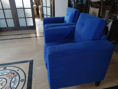 2 X one seater sofa