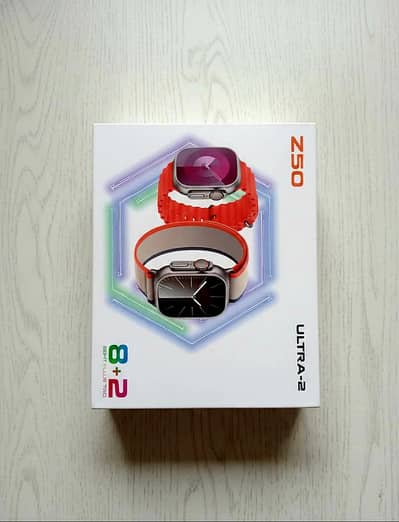 Z50 Ultra-2 Smartwatch with 7 Premium Straps – Like New!