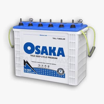 1.5 kv inverter  2 osaka tall tubullat batteries