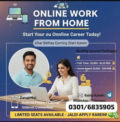 Part time/full time/Online/Assignments/Typing/Data entry/Student/Teac