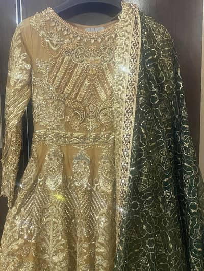 mehandi Dress | Wedding Dress | Bridal Dress | mehandi Maxi | Mexi |