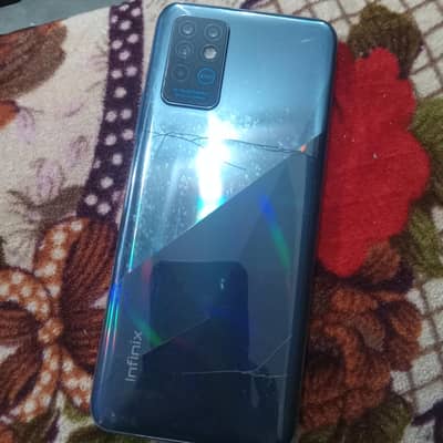 Infinix Note 8 | Back Crack | Screen All Ok | Fully Working | 15000