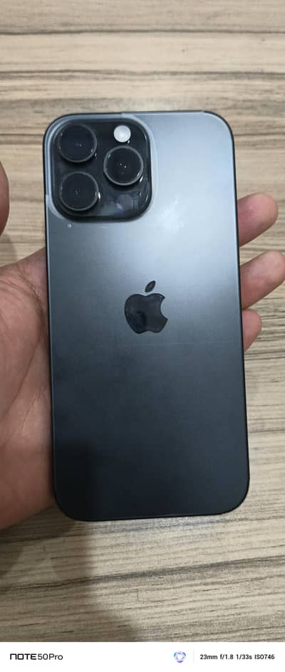 16 pro max (Black Tatinum) ( JV)