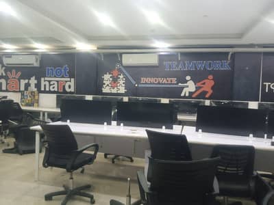 8 Marla Furnished Office For Rent In DHA Lahore Phase 6 Near Ring Road