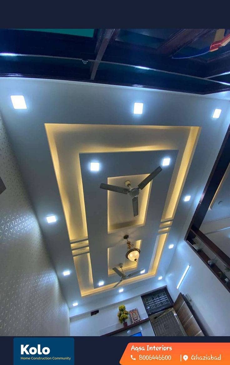 false ceiling, pop ceiling, Gypsum Panel Ceiling, pvc ceiling panel 5