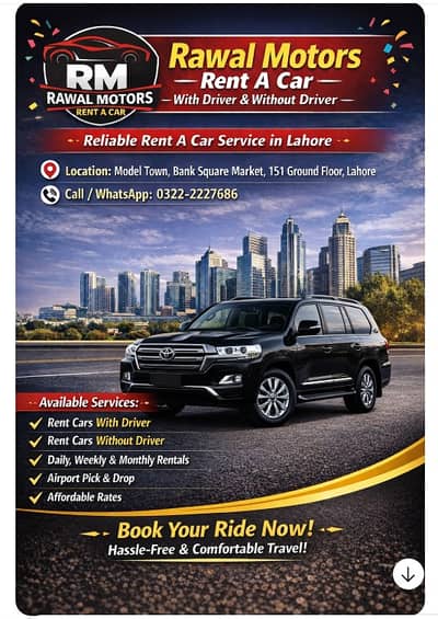 Rent a Car/Car Rental/Self Drive Rent a Car Without Driver/Luxury Car