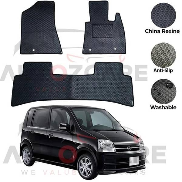 Daihatsu Move China Rexine Floor Mat 3PCS - Model 2002-2005