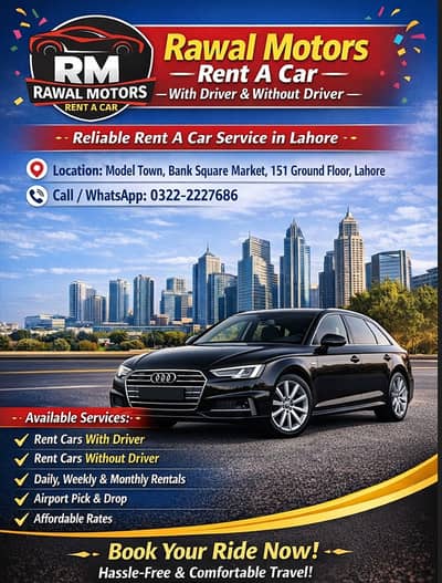 Rent a Car/Car Rental/Self Drive Rent a Car Without Driver/Luxury Car