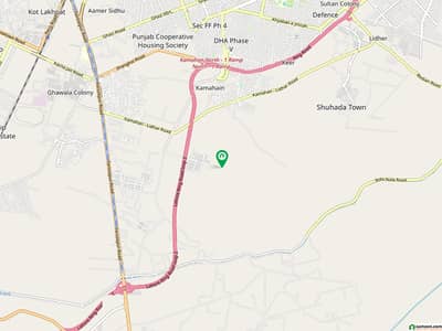 F BLOCK DHA PHASE 9 PRISM POSSESSION PLOT VERY NEAR TO GOR