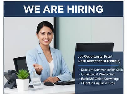 We are hiring motivated and professional individuals for the roles of