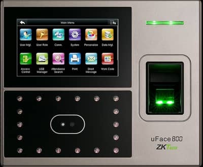 ZKTECO UFACE 800 used